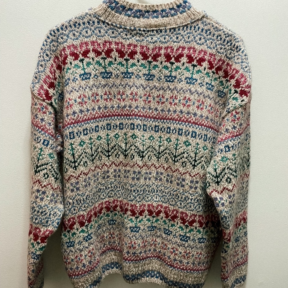 Vintage grandma style sweater - Picture 2 of 4
